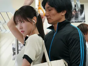 Tall Japanese babe with gorgeous body moans hard and gets a huge facial [HMHI-258]