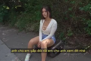 Tôi đã hẹn gặp một cô gái ngực khủng, xoa ngực cô ấy, liếm ngực cô ấy và nhấc mông cô ấy lên để quan hệ mạnh mẽ từ phía sau...